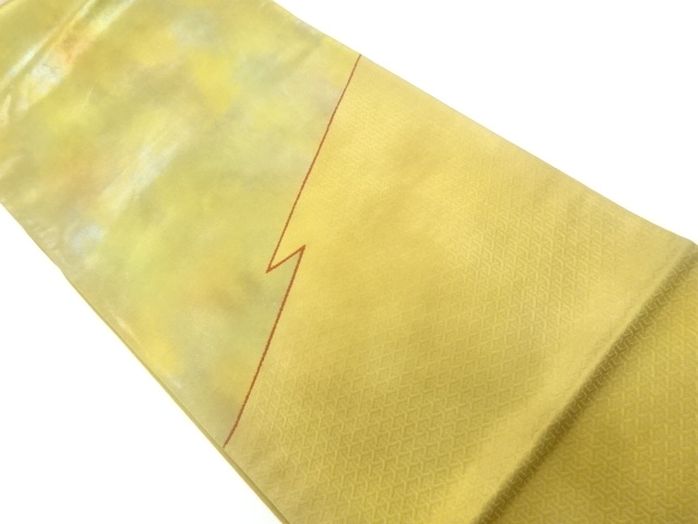 抽象模様織出し袋帯